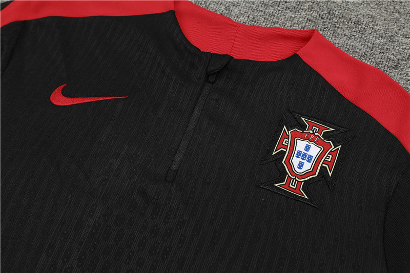 Conjunto de Treino Portugal 24/25 Preto - Lançamento