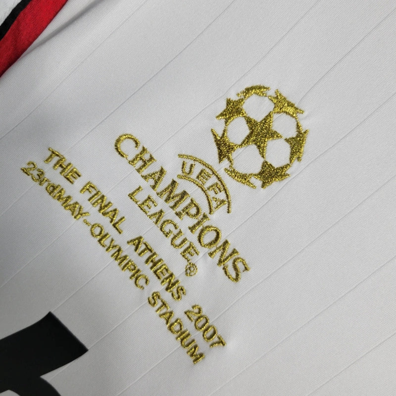 Camisa Milan Reserva 06/07 - Versão Retro - Manga Comprida