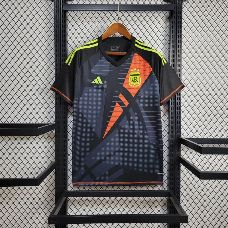 Camisa Argentina Goleiro 24/25 Copa América - Adidas Torcedor Masculina - Lançamento