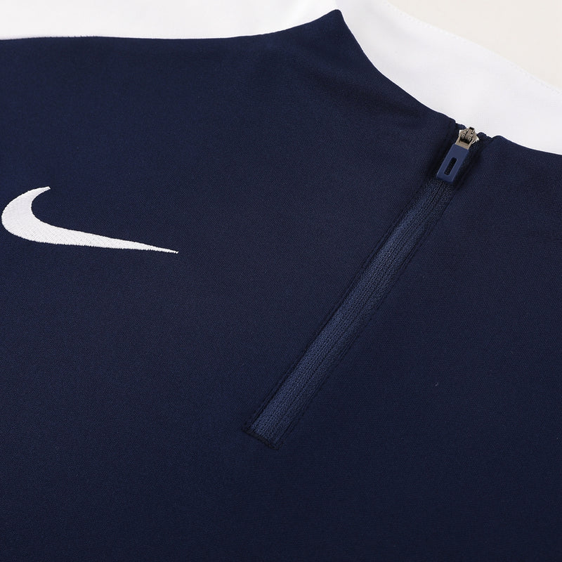 Conjunto de Treino Nike Dri-Fit 24/25 - Azul Marinho - Lançamento