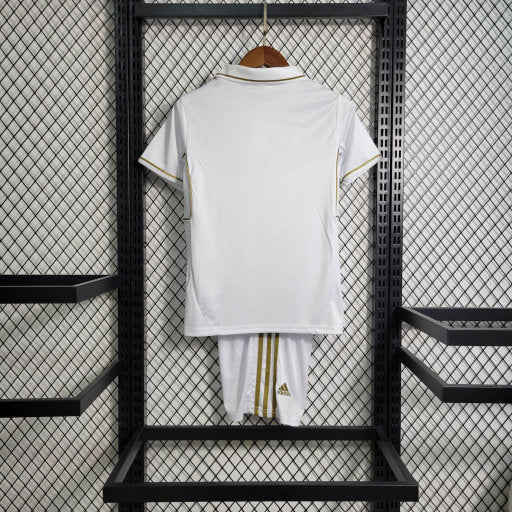 Kit Infantil Real Madrid Home 11/12 - Retro