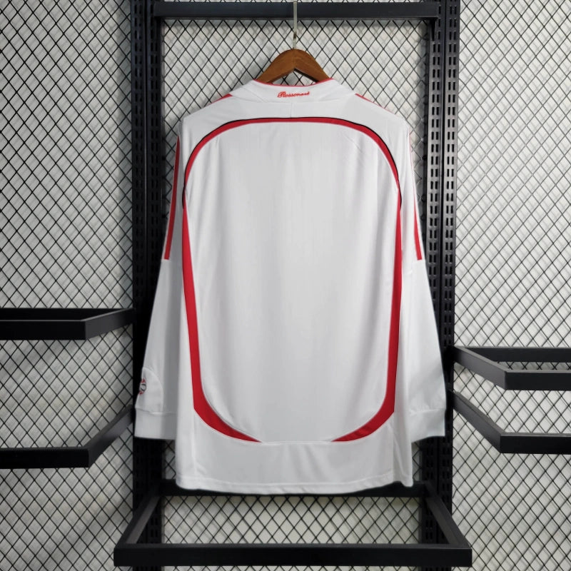 Camisa Milan Reserva 06/07 - Versão Retro - Manga Comprida