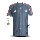 Camisa Bayern de Munique Baseball US 25/26 - Adidas Torcedor - Lançamento