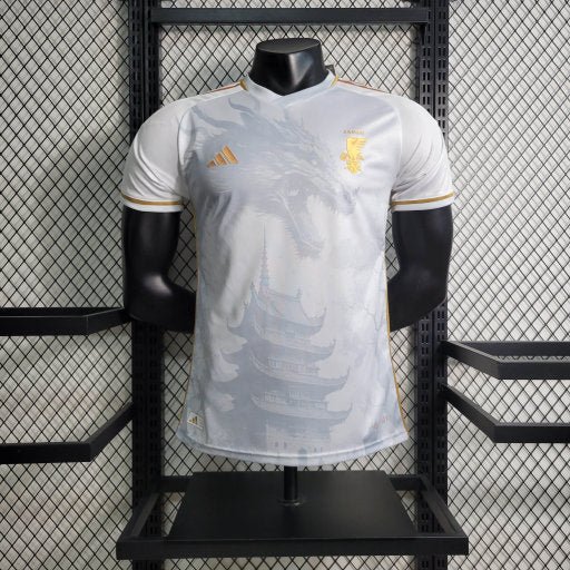 Camisa Japão Edição Dragão Branco 23/24 - Versão Jogador - Lançamento