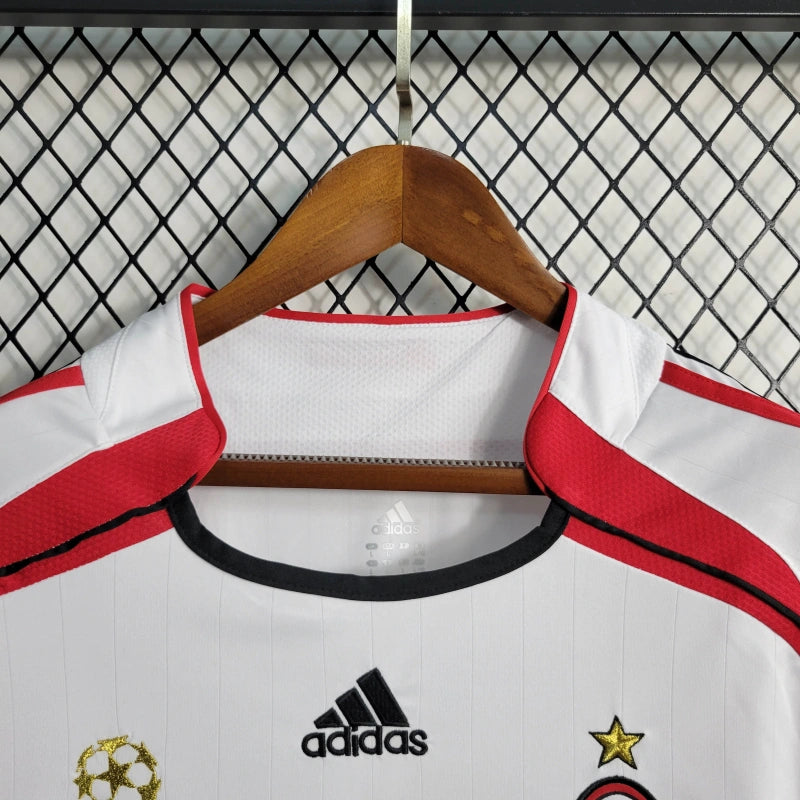Camisa Milan Reserva 06/07 - Versão Retro - Manga Comprida