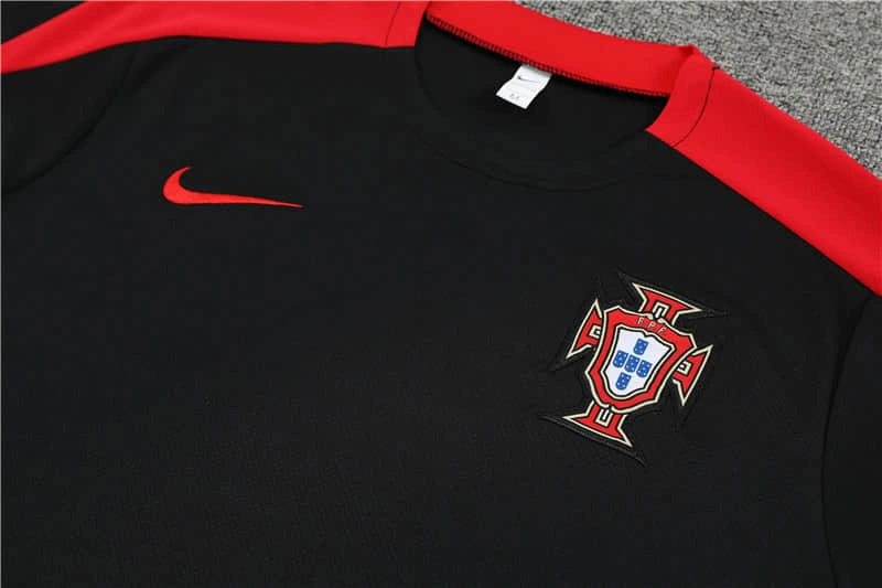 Conjunto de Treino Portugal 24/25 - Preto - Lançamento