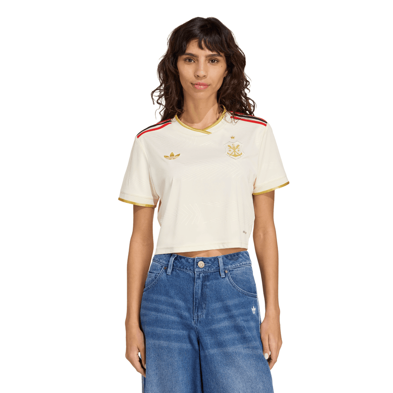 Cropped Flamengo Third 25/26 - Adidas Feminino - Lançamento