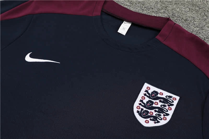 Conjunto de Treino Inglaterra 24/25 - Azul Marinho - Lançamento