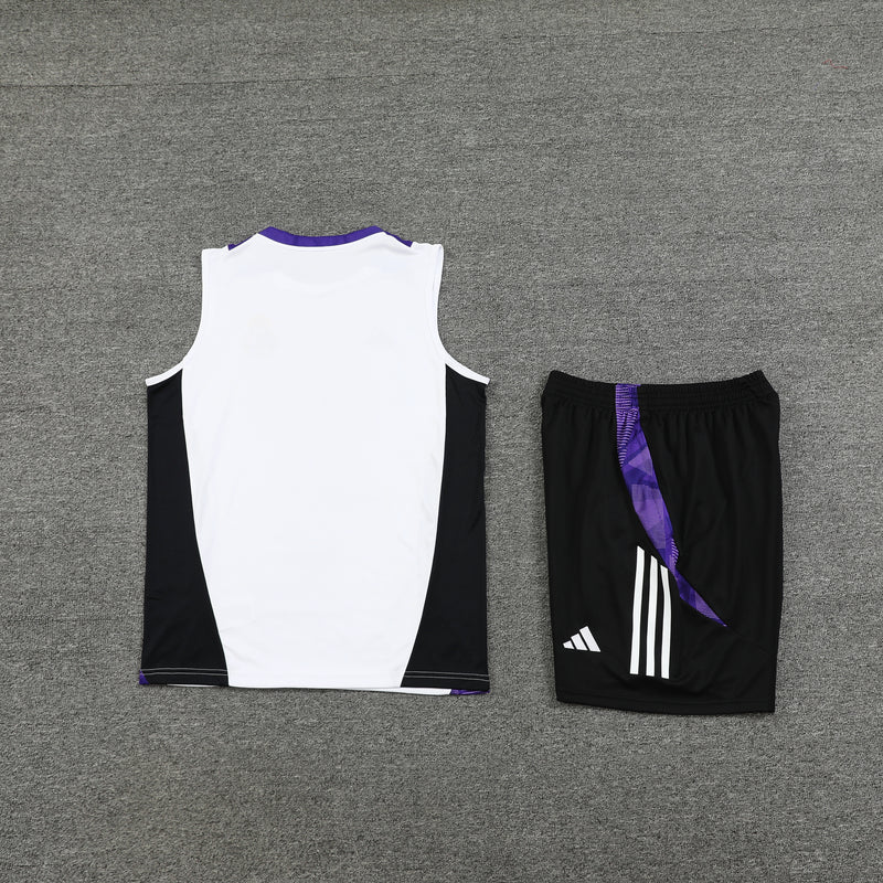 Kit Regata Real Madrid Treino 24/25 - Lançamento