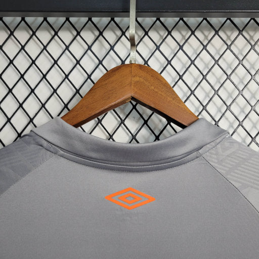 Camisa Fluminense Goleiro 23/24 - Umbro Torcedor Masculina - Cinza