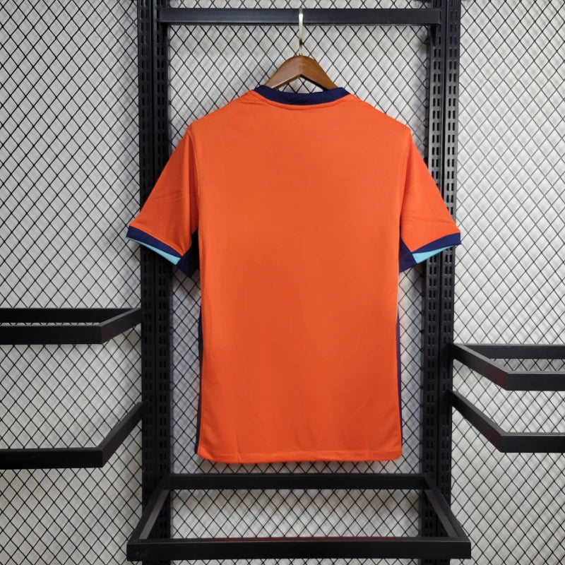 Camisa Holanda Home 24/25 Euro - Nike Torcedor Masculina - Lançamento