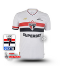 Pré Venda - Camisa São Paulo Home 25/26 - Adidas Torcedor Masculina