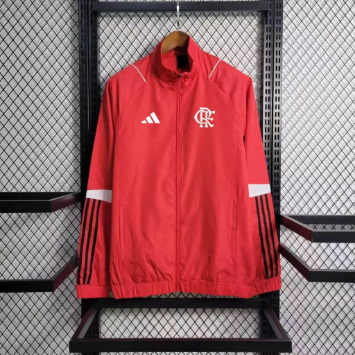Jaqueta Corta Vento  Flamengo Red 23/24 - Lançamento