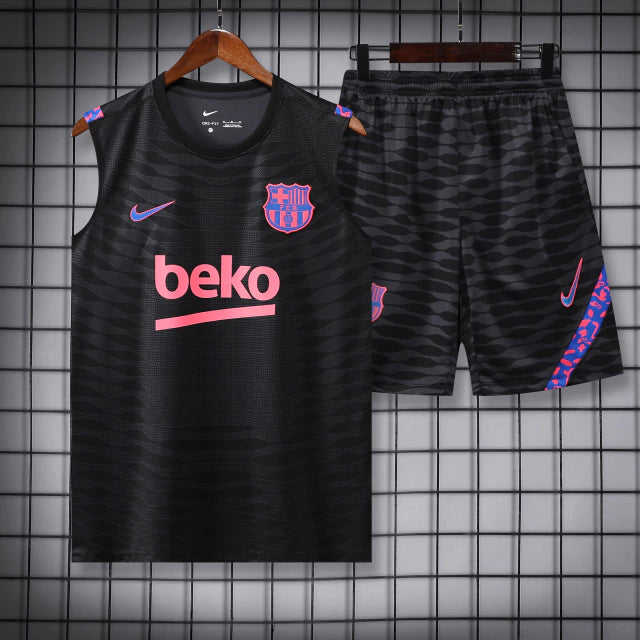 Kit Regata Barcelona Treino 23/24 - Preto