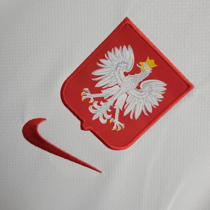 Camisa Polônia Home 24/25 Euro - Nike Torcedor - Lançamento