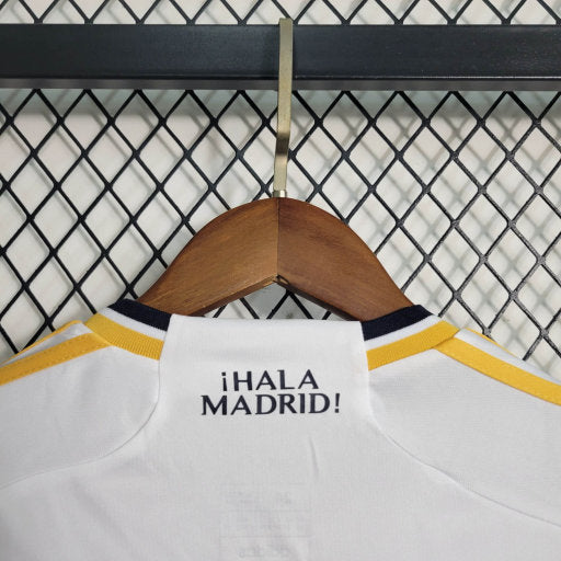 Kit Infantil Real Madrid Home 23/24 - Manga Comprida