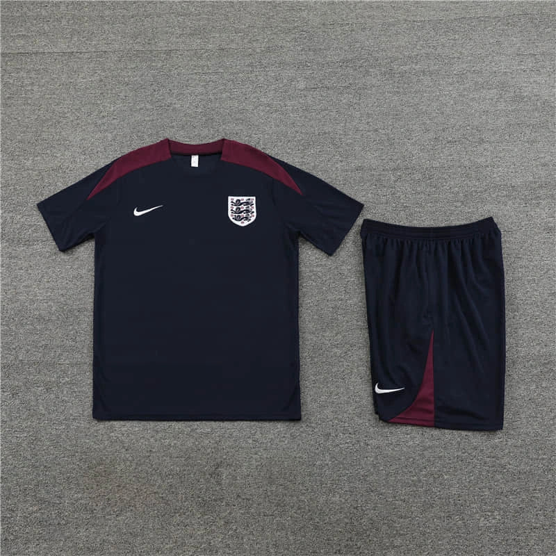 Conjunto de Treino Inglaterra 24/25 - Azul Marinho - Lançamento