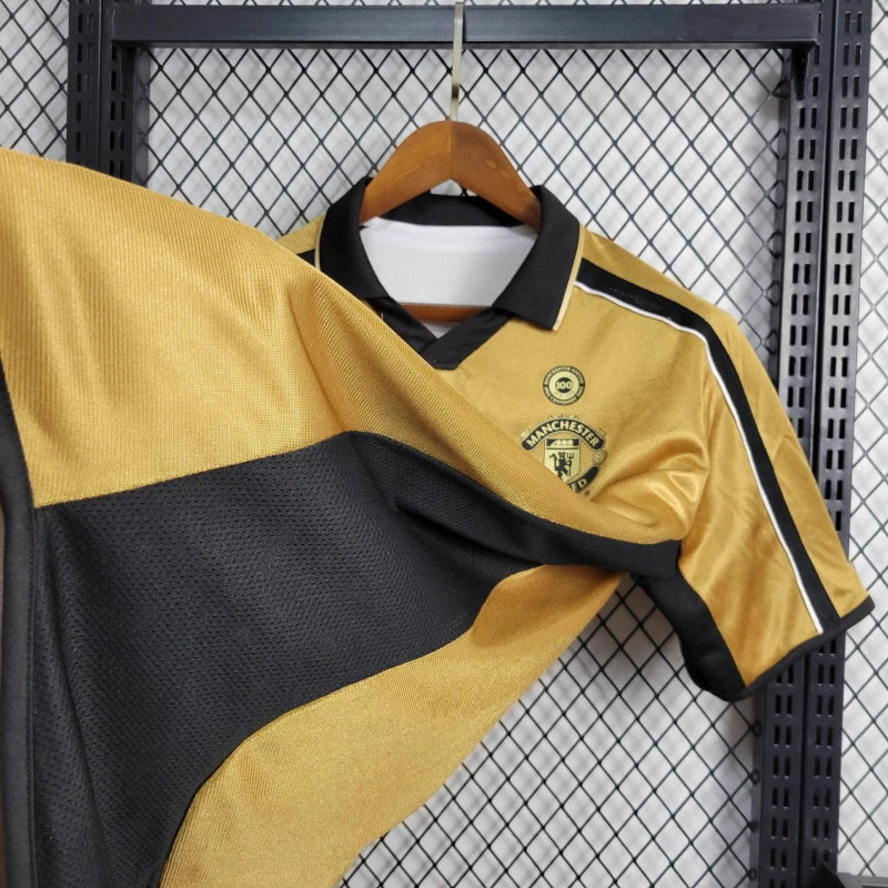 Camisa Manchester United Reversível Centenário - Versão Retro