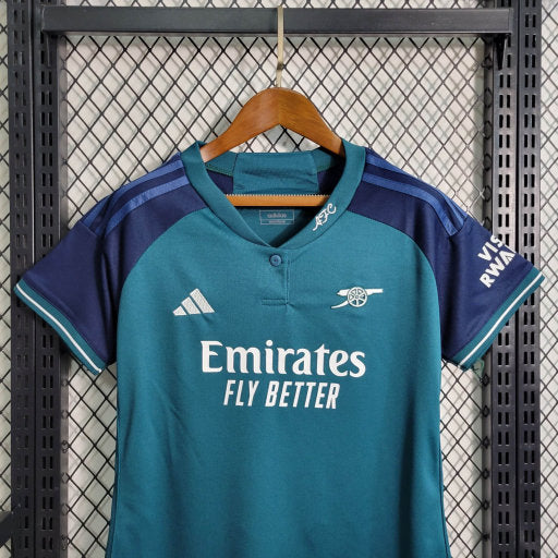 Camisa Arsenal Third 23/24 - Versão Feminina