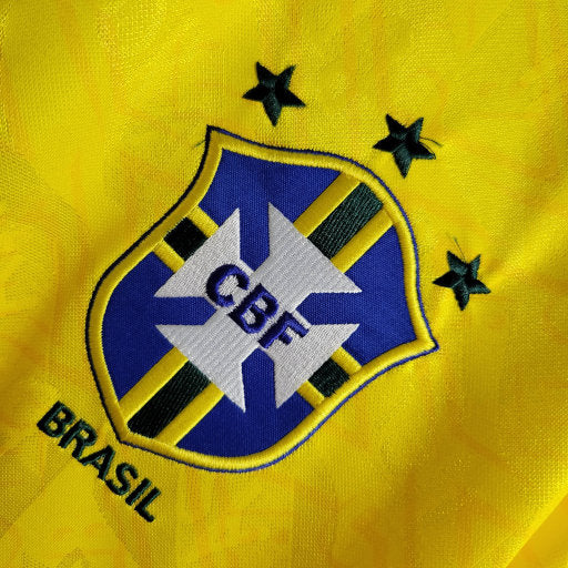 Camisa Brasil Home 91/93 - Versão Retro