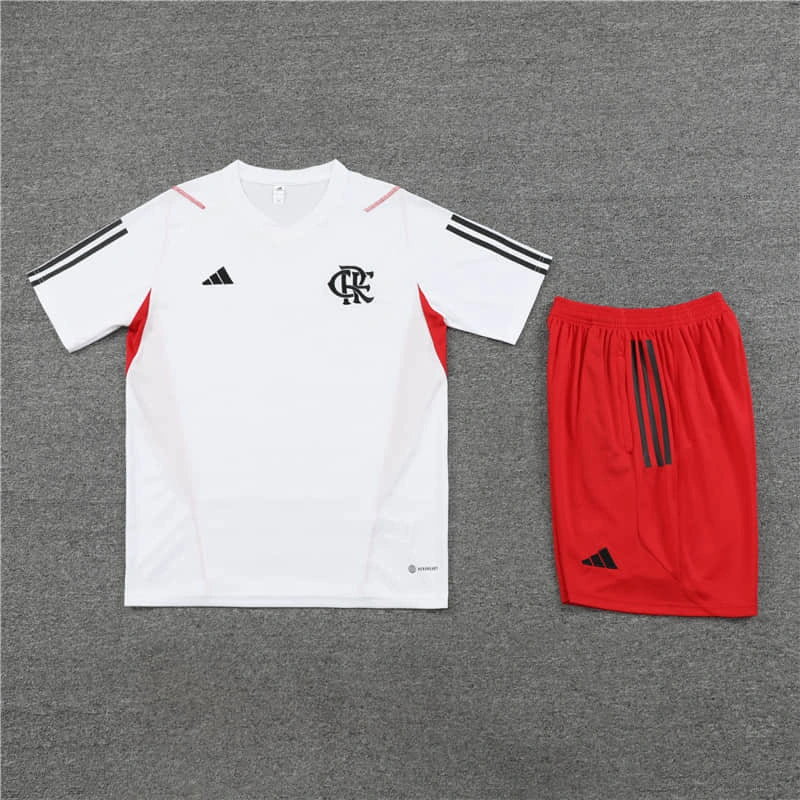 Conjunto de Treino Flamengo 23/24 - Offwhite