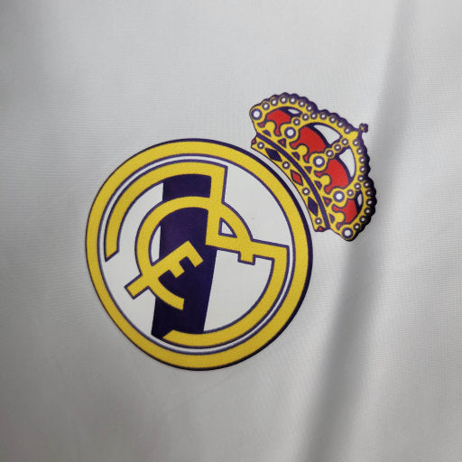 Jaqueta Corta Vento Reversível Real Madrid 23/24 - Branca