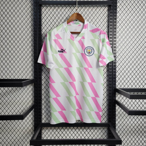 Camisa Manchester City Pré Jogo 23/24 - Puma Torcedor Masculina