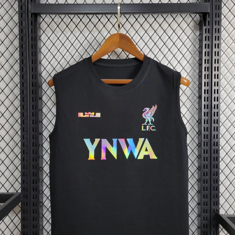 Regata Liverpool All Black "Reflective" 24/25 - Nike Torcedor Masculina - Lançamento