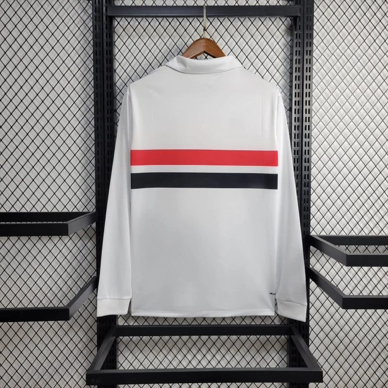 Camisa São Paulo Titular 24/25 - Adidas Manga comprida - Lançamento