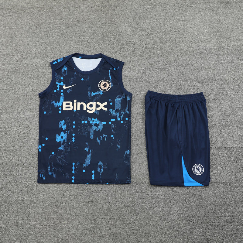 Kit Regata Chelsea Treino 24/25 - Lançamento