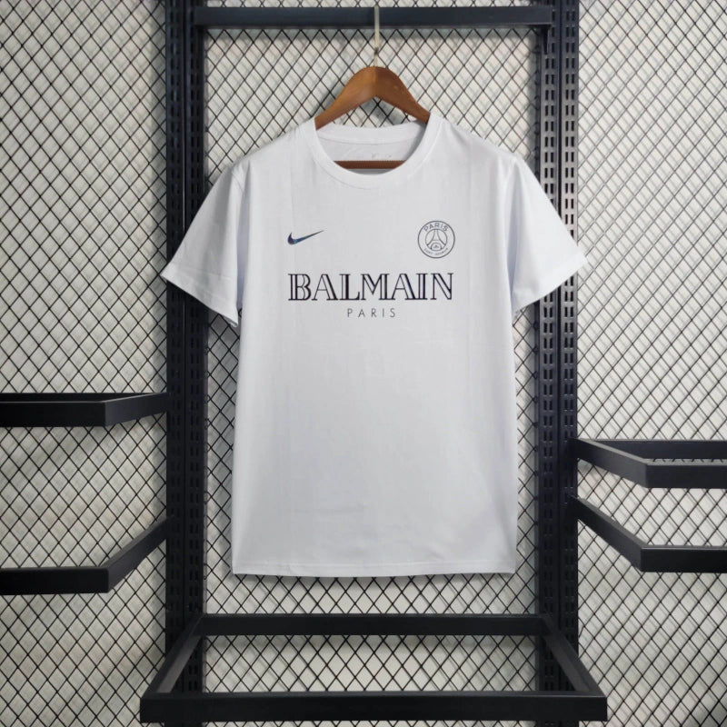 Camisa PSG All White "Reflective" 24/25 - Nike Torcedor Masculina - Lançamento