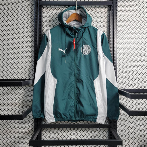 Jaqueta Corta Vento Palmeiras 23/24 - Verde e Branco