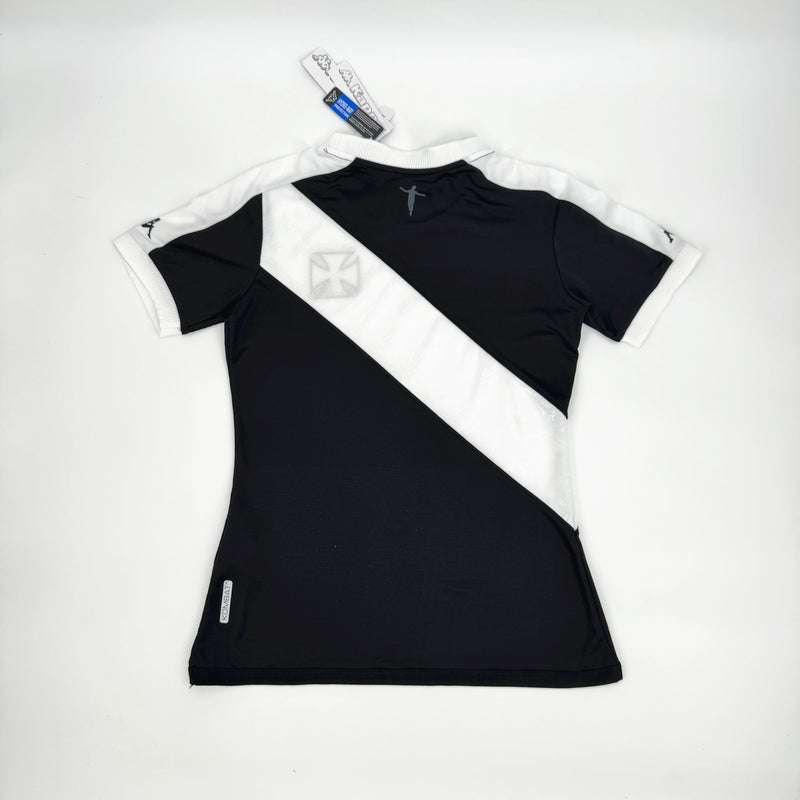 Camisa Vasco Home 24/25 - Kappa Feminina - Lançamento