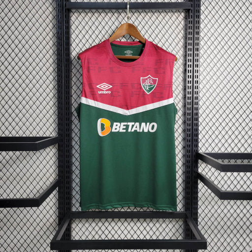 Regata Fluminense Treino 23/24 - Umbro Torcedor Masculina - Lançamento