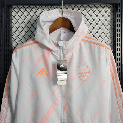 Jaqueta Corta Vento Arsenal 23/24 - Branco