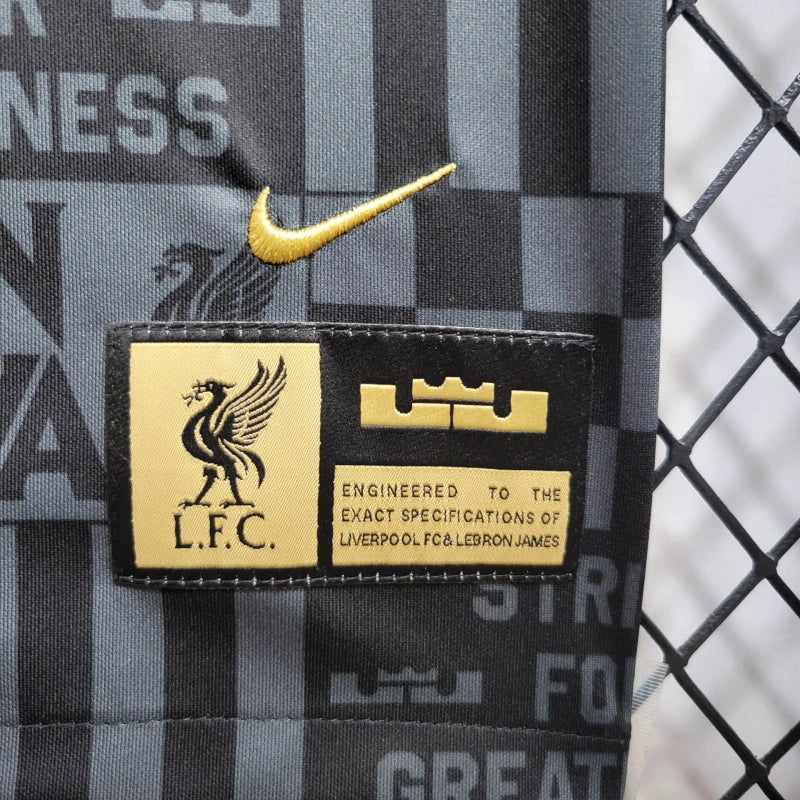 Camisa Liverpool Especial "LeBron James" 24/25 - Nike Torcedor Masculina - Lançamento