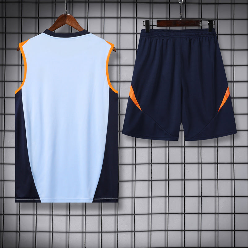 Kit Regata Real Madrid Treino 24/25 - Lançamento
