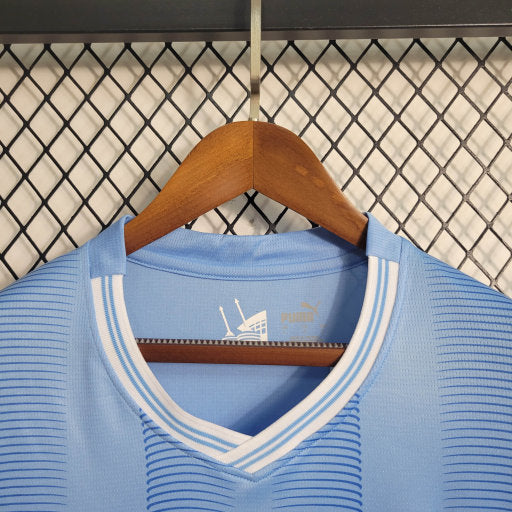 Camisa Manchester City Home 23/24 - Versão Manga Comprida