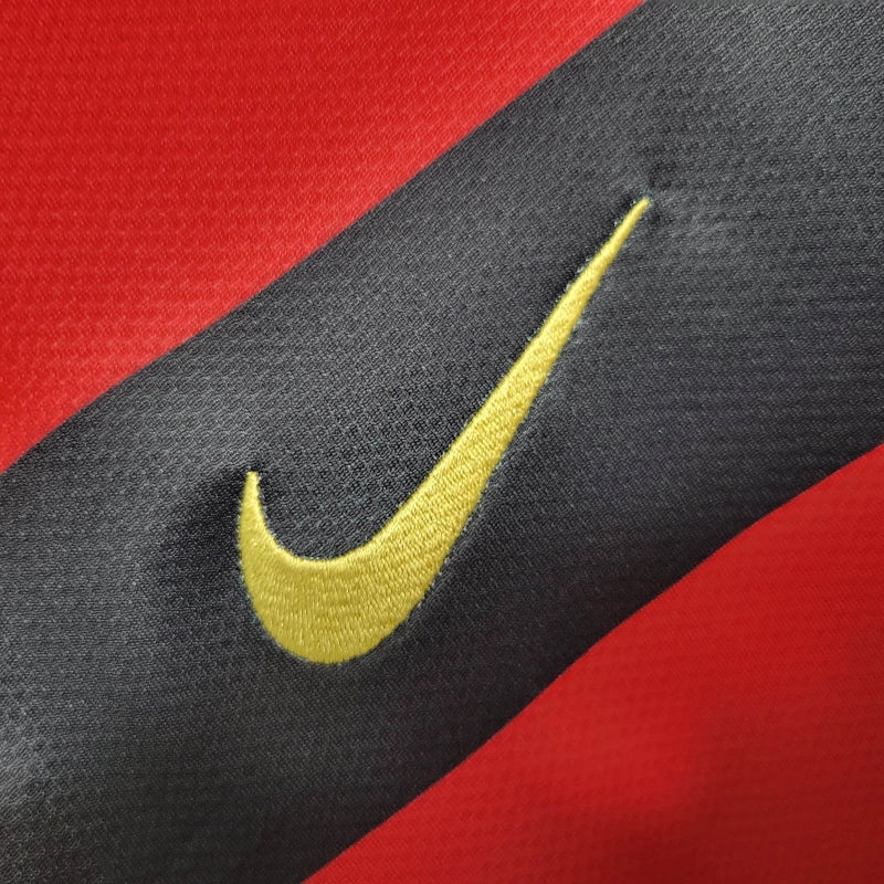 Camisa Flamengo Titular 08/09 - Versão Retro - Manga Comprida