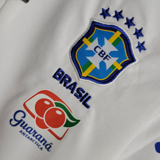 Polo de Viagem Brasil 22/23 - Nike Masculina - Branco