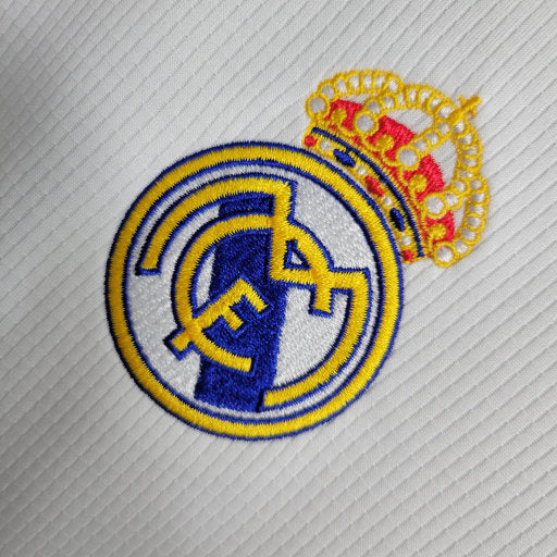 Camisa Real Madrid Home 19/20 - Versão Retro Manga Comprida