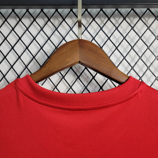 Camisa Flamengo Treino 23/24 - Versão Feminina - Vermelho