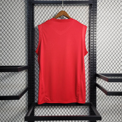Regata Flamengo Treino 23/24 - Adidas Torcedor Masculina - Vermelho