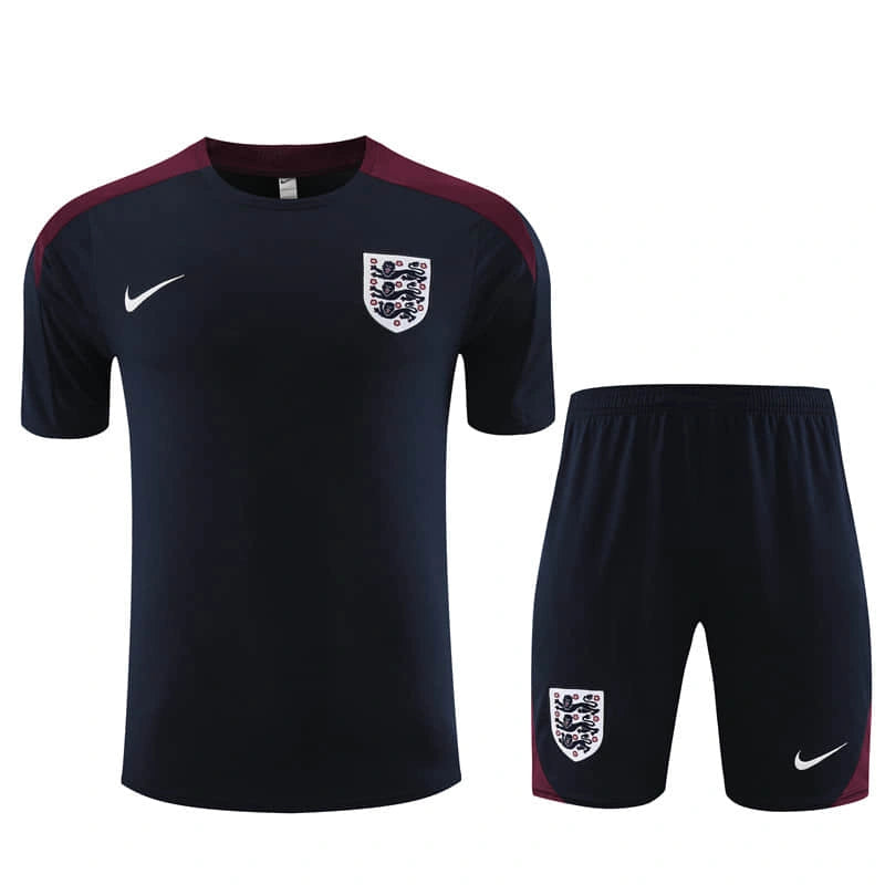 Conjunto de Treino Inglaterra 24/25 - Azul Marinho - Lançamento