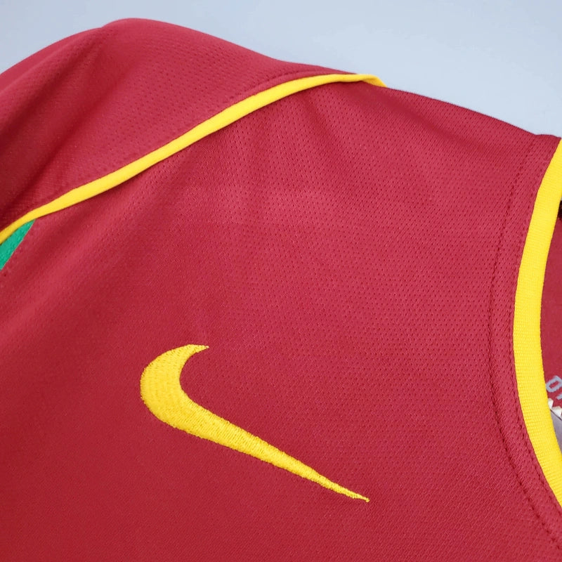 Camisa Portugal Titular 2002 - Versão Retro