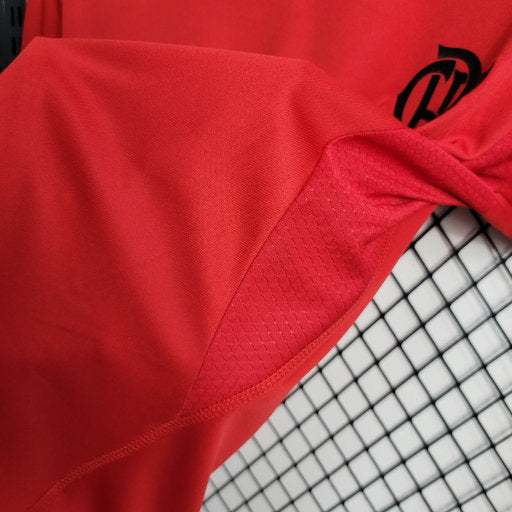 Camisa Flamengo Treino 23/24 - Versão Feminina - Vermelho