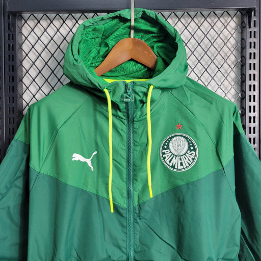 Jaqueta Corta Vento Palmeiras 23/24 - Verde