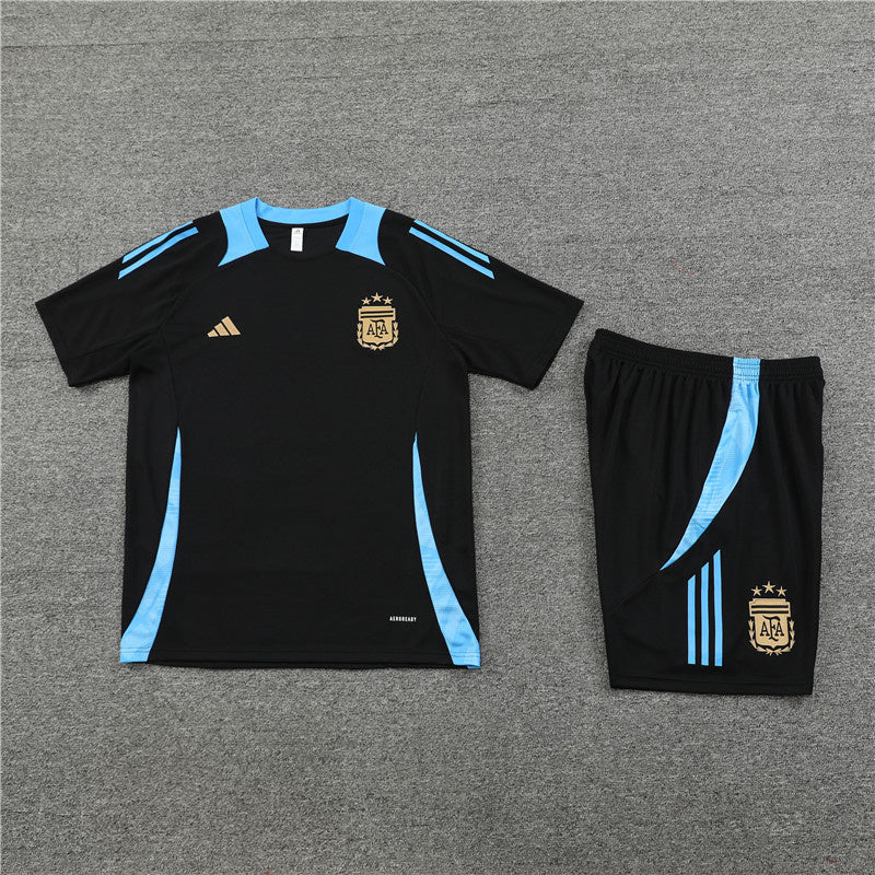 Conjunto de Treino Argentina 24/25 - Preto - Lançamento