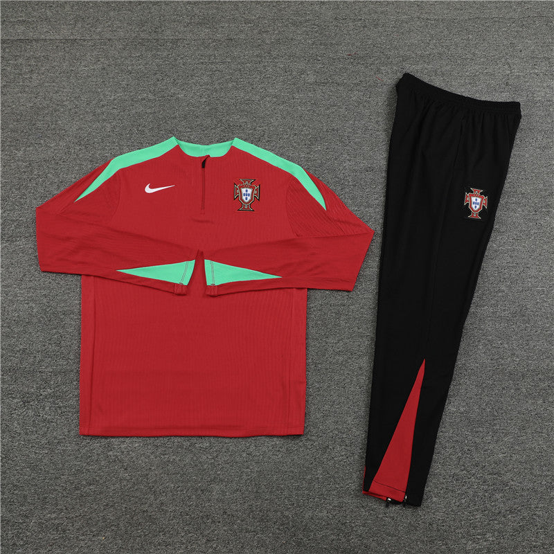 Conjunto de Treino Portugal 24/25 Vermelho - Lançamento