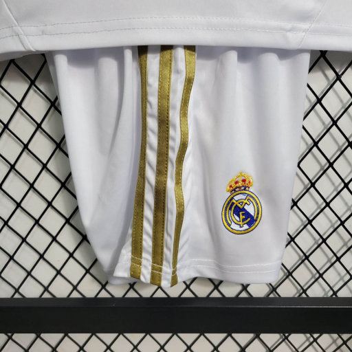 Kit Infantil Real Madrid Home 11/12 - Retro